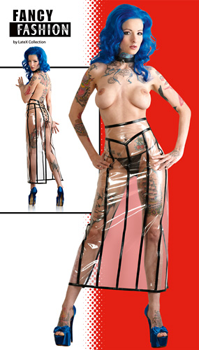 Transparentní sukně -dlouhá (Fancy fashion)-doprodej