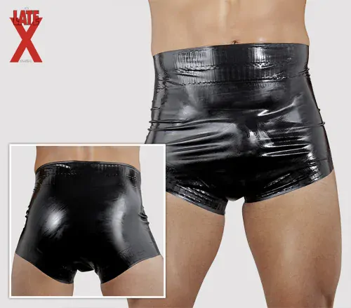 Plenkové latexové trenýrky