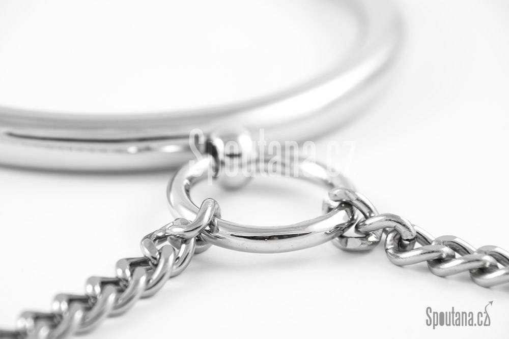 Kovový Obojek se Svorkami na Bradavky - doprodej