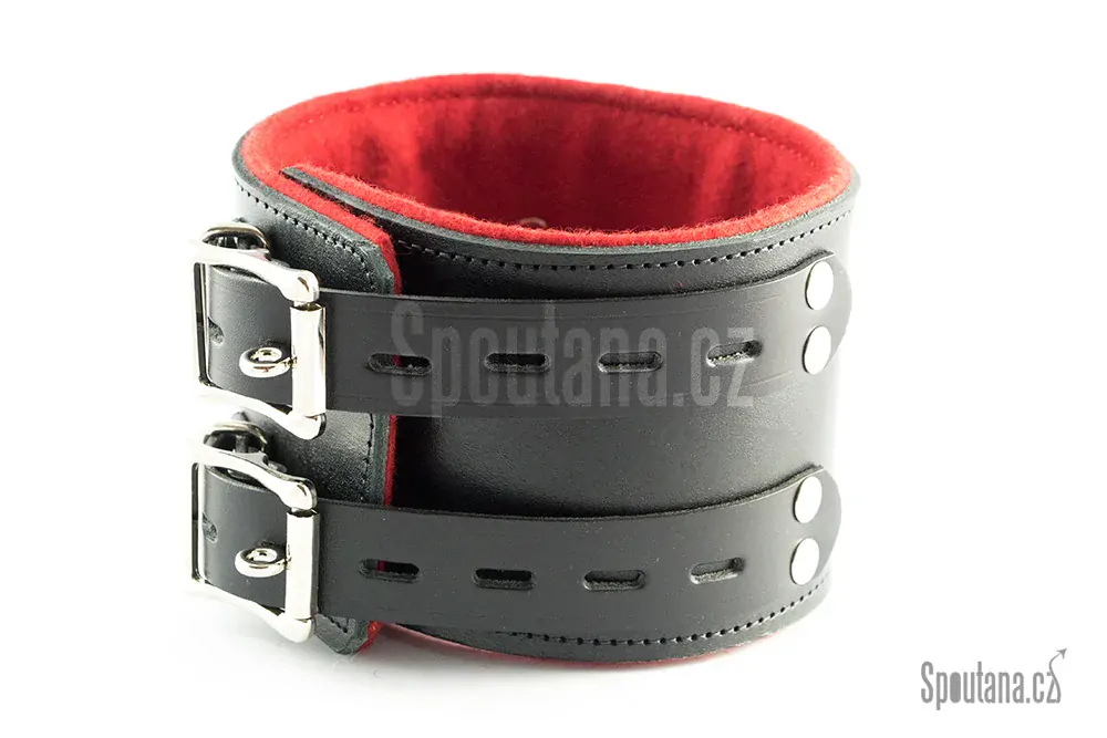 Kožený Vysoký Podložený Obojek