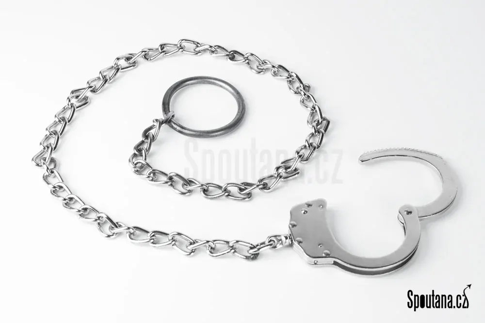 Policejní Pouto na Řetězu s Kroužkem