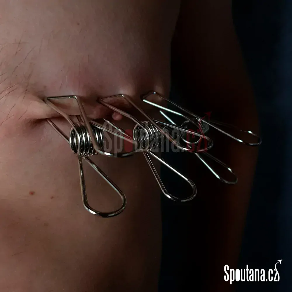 BDSM Kolíčky / Svorky na Bradavky Maxi 8cm - 5ks