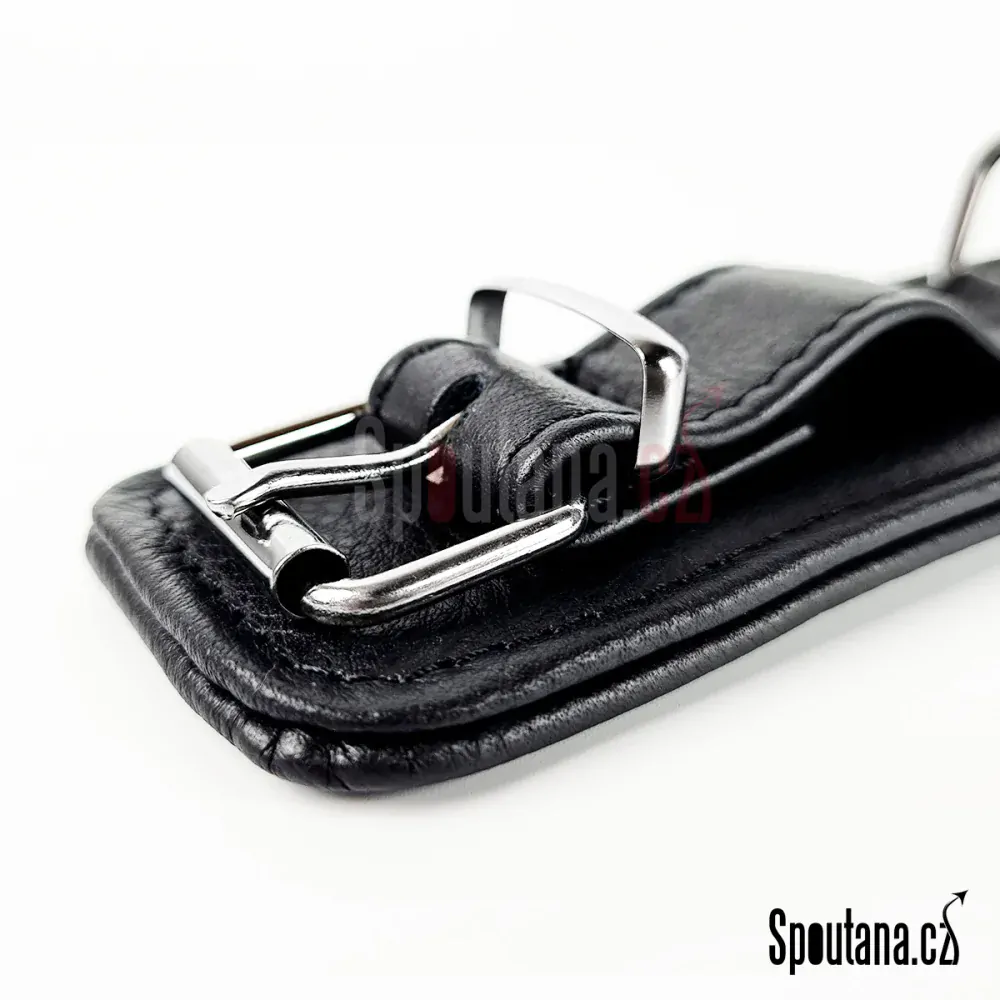 Kožená Komfortní Pouta na Kotníky s Polstrováním Softy