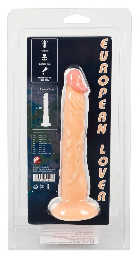 Pleťové dildo s žilkováním - Small