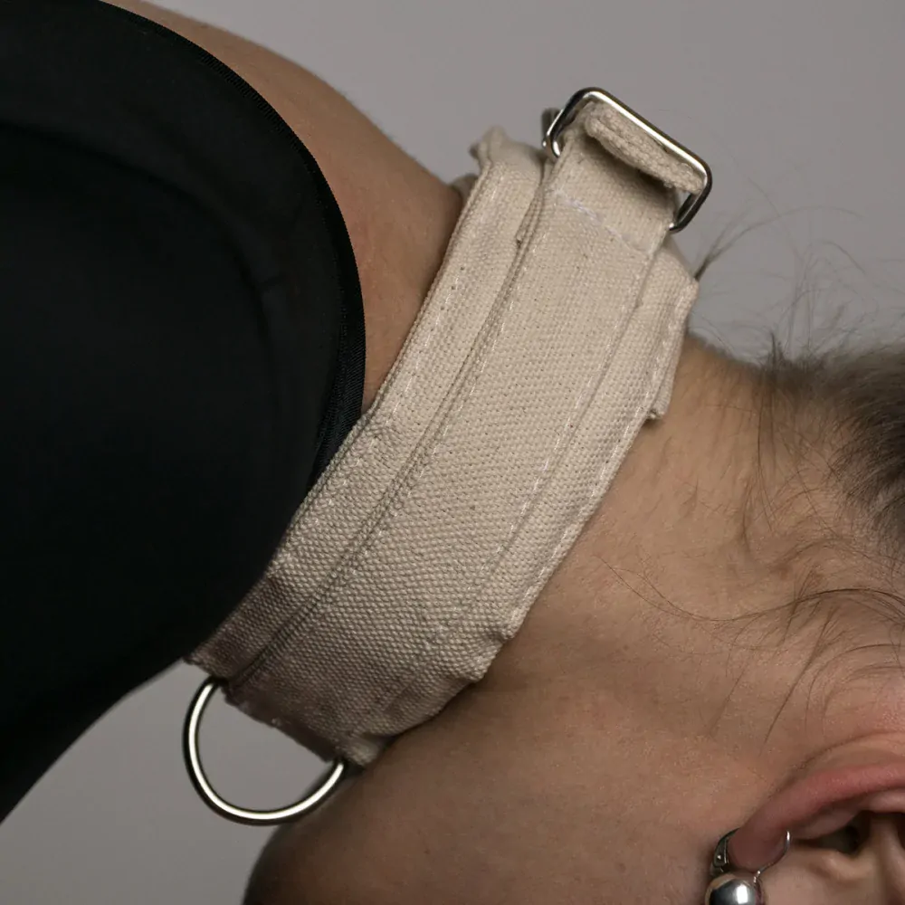 Bondage Obojek Režný s Okem