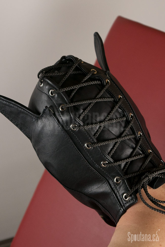 Kožená BDSM Kukla Pes