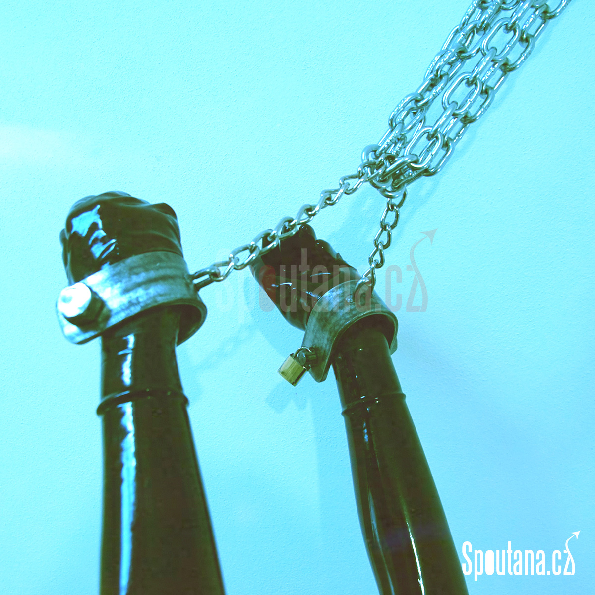 Okovy na Kotníky s Řetězem Simplex - vyrobené