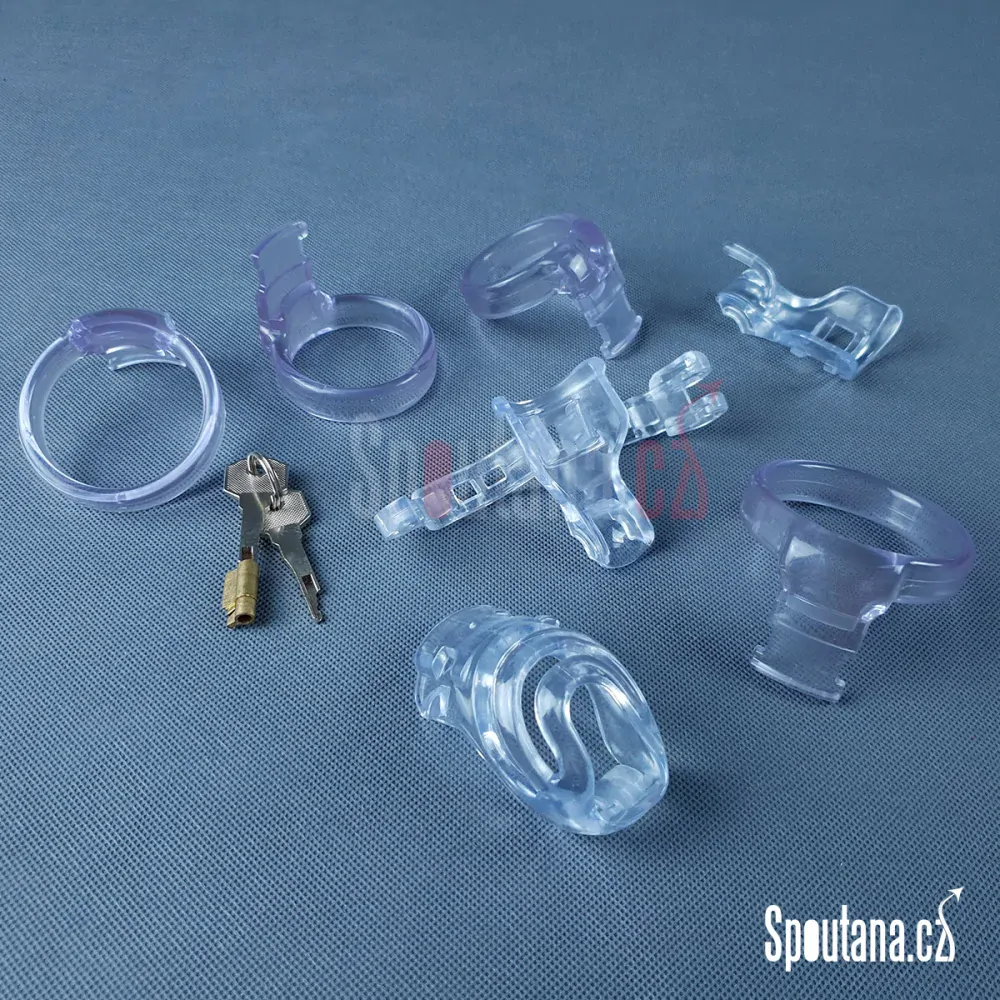 Pás Cudnosti "Clear" (set) Průhledný