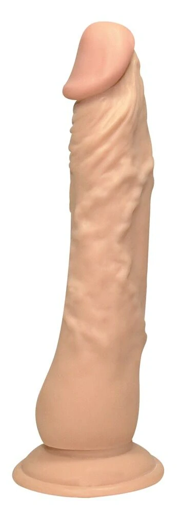 Pleťové dildo s žilkováním