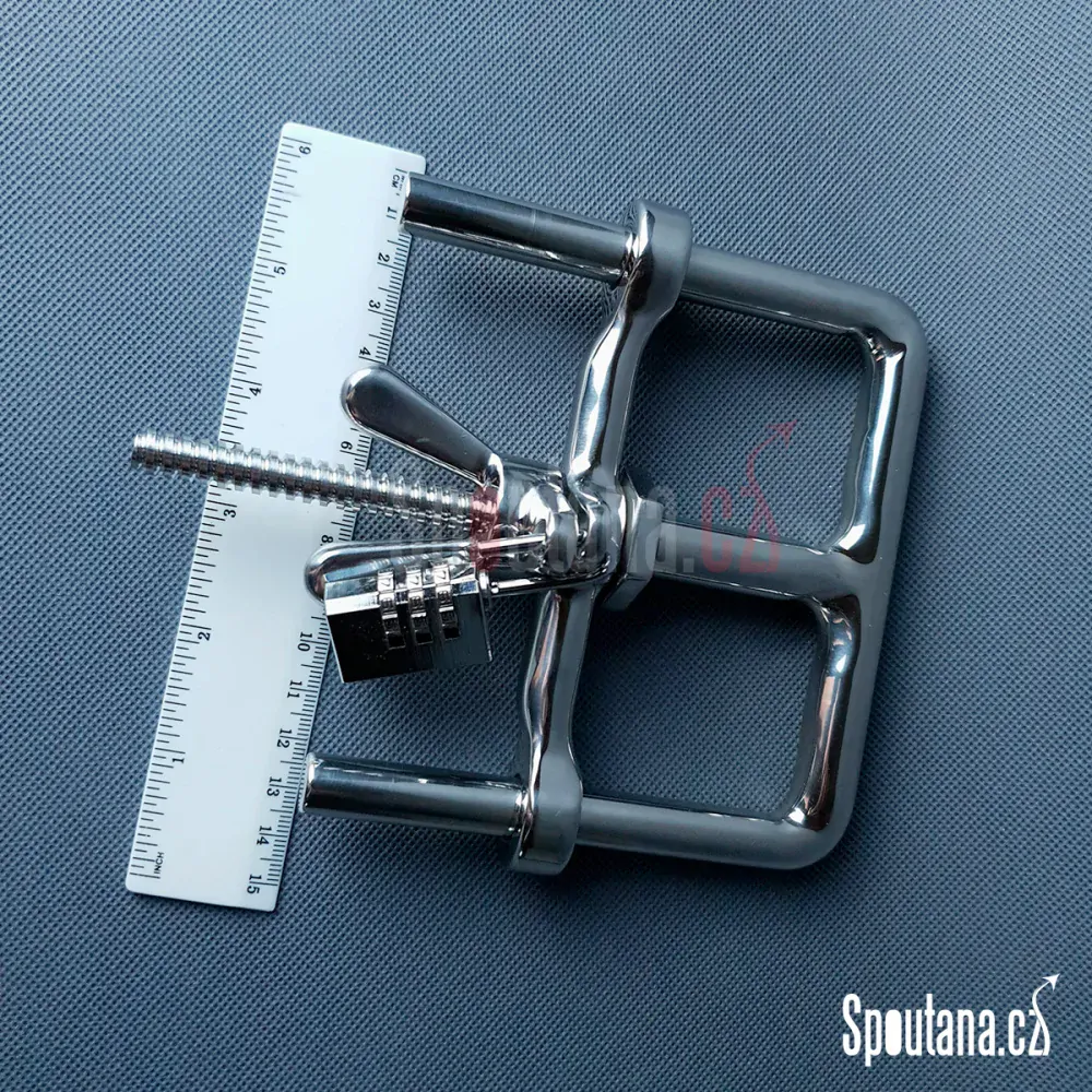 Stahovací Uzamykatelná Pouta Zápěstí Nerezová - doprodej