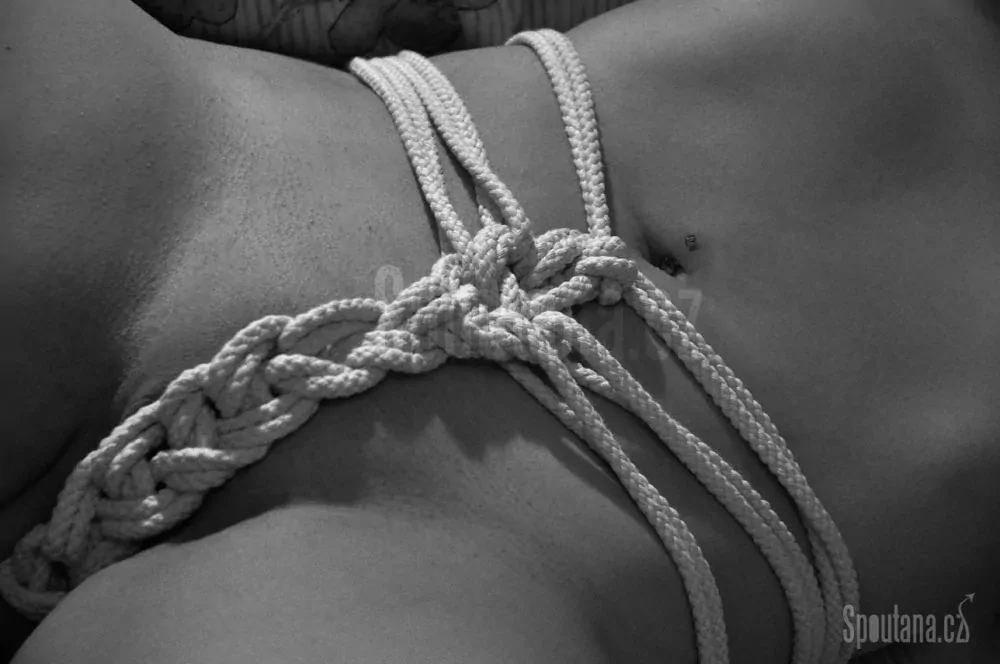 Bavlněný provaz pro bondage 10m přírodní