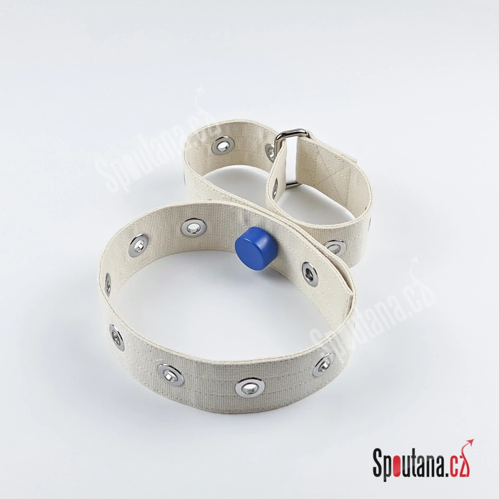 Variabilní Bondage Popruh pro Magnetický Zámek 100cm přírodní