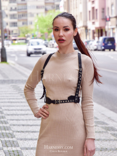 Kožené Kšandy s Opaskem