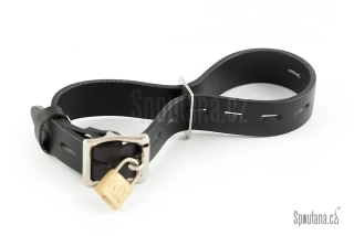 Uzamykatelná Řemenová Kožená Pouta Kotníky