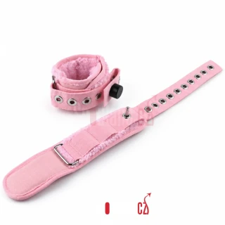 KLINIK Fluffy růžová pouta pro magnetické zámky